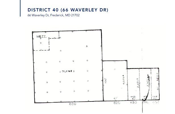 1301-1399 W Patrick St, Frederick, MD à louer Plan d’étage– Image 1 sur 1