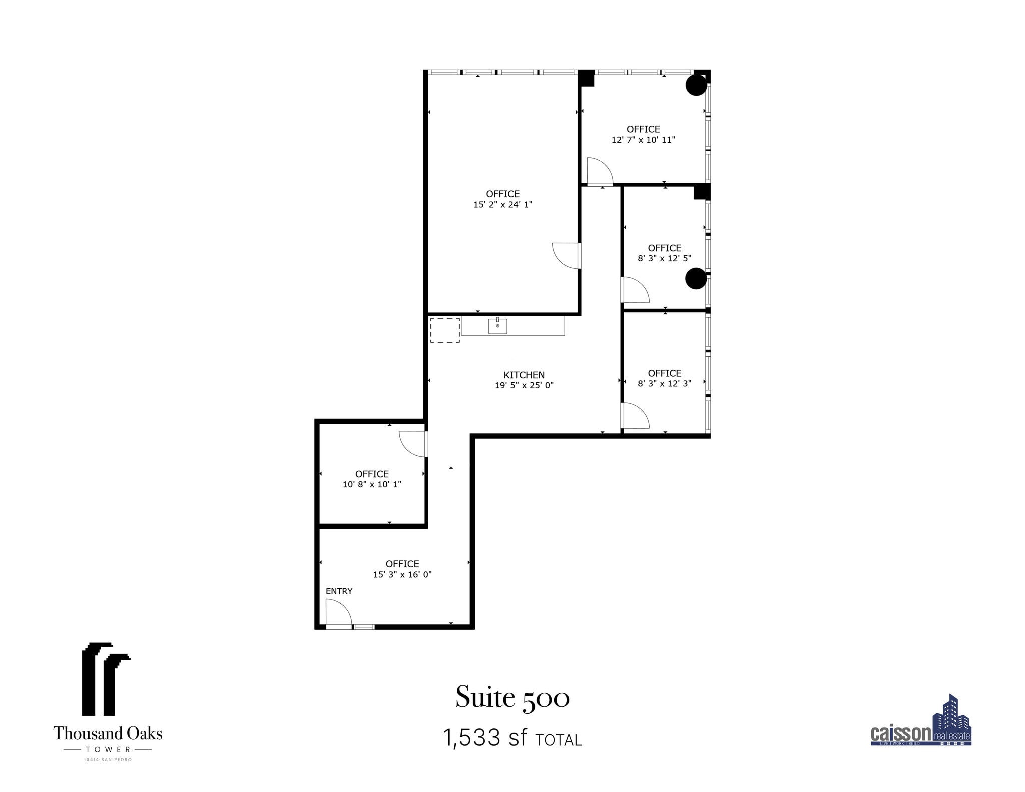 16414 San Pedro Ave, San Antonio, TX à louer Plan d’étage– Image 1 sur 1