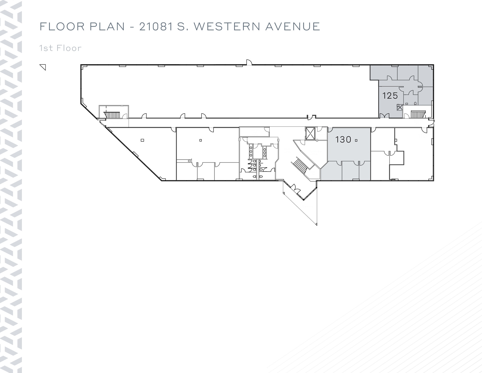 21061 S Western Ave, Torrance, CA à louer Plan d’étage– Image 1 sur 1