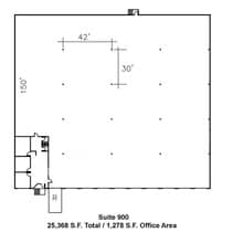 1819 Turning Basin Dr, Houston, TX à louer Plan d’étage– Image 2 sur 7