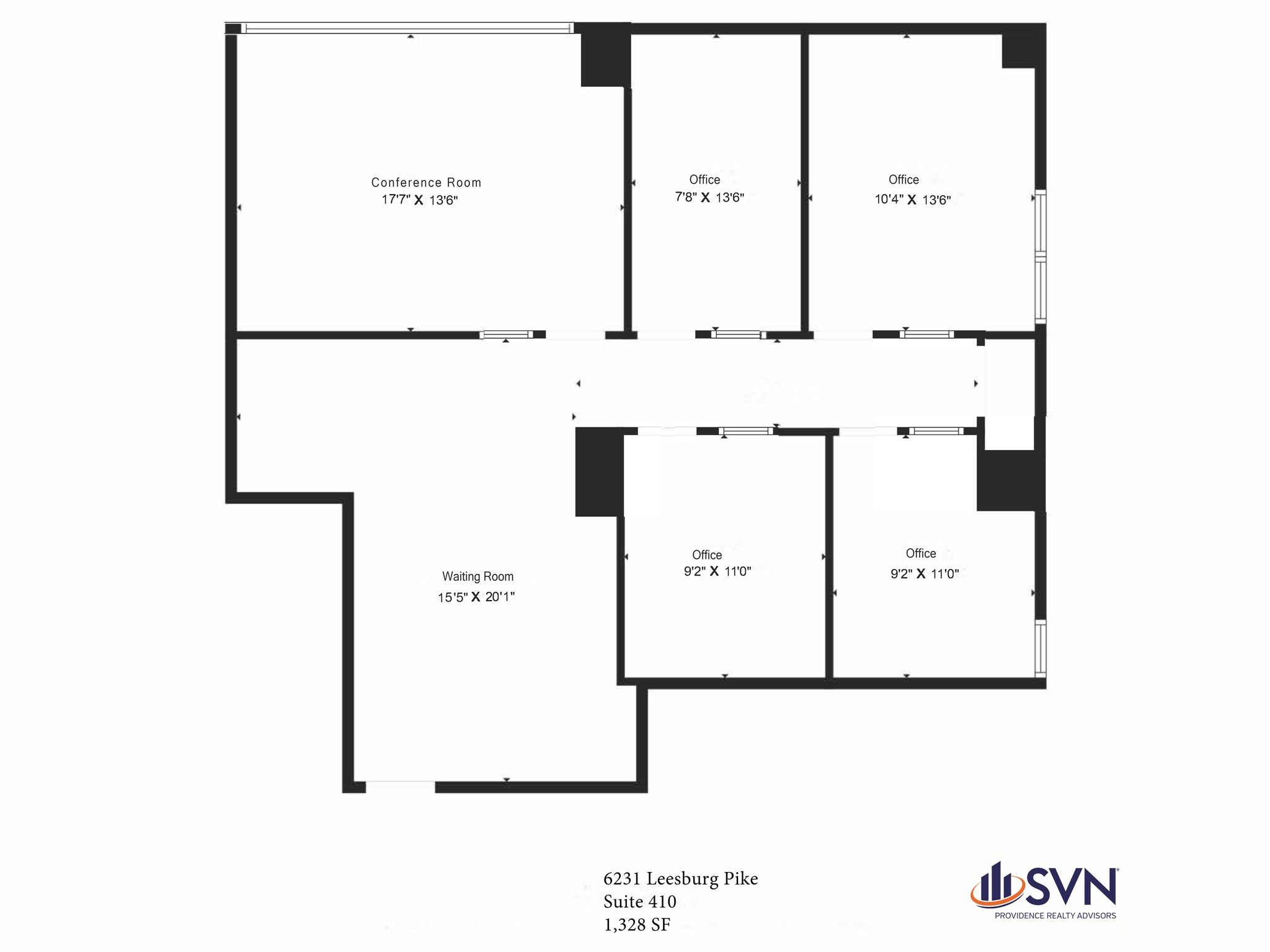 6231 Leesburg Pike, Falls Church, VA à louer Plan de site– Image 1 sur 1