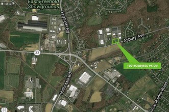 100 Business Park Dr, Freehold, NJ - VUE AÉRIENNE  vue de carte