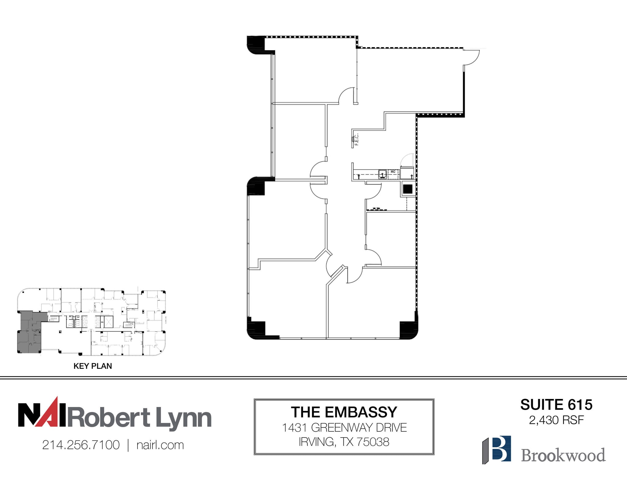 1431 Greenway Dr, Irving, TX à louer Plan d’étage– Image 1 sur 2