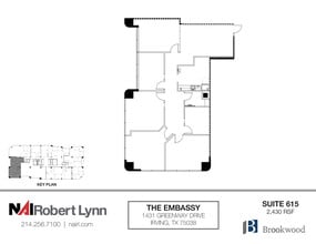 1431 Greenway Dr, Irving, TX à louer Plan d’étage– Image 1 sur 2