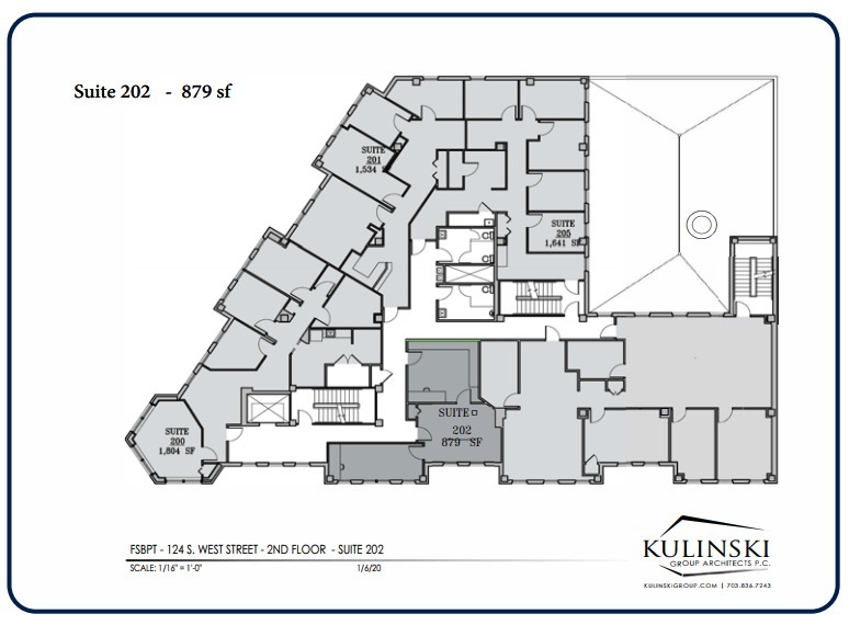 124 S West St, Alexandria, VA à louer Plan d’étage– Image 1 sur 1