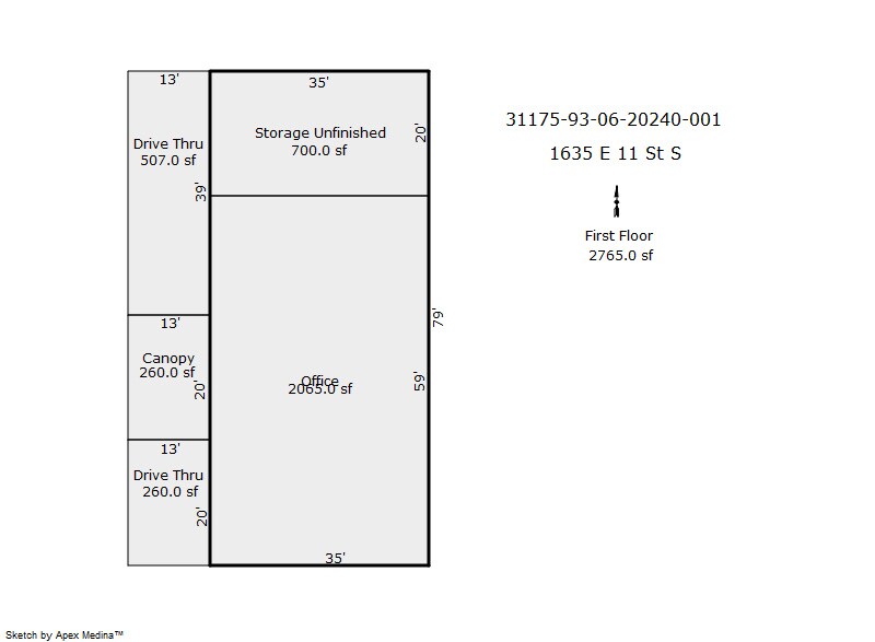 1635 E 11th St, Tulsa, OK à vendre - Plan d’étage – Image 3 sur 14