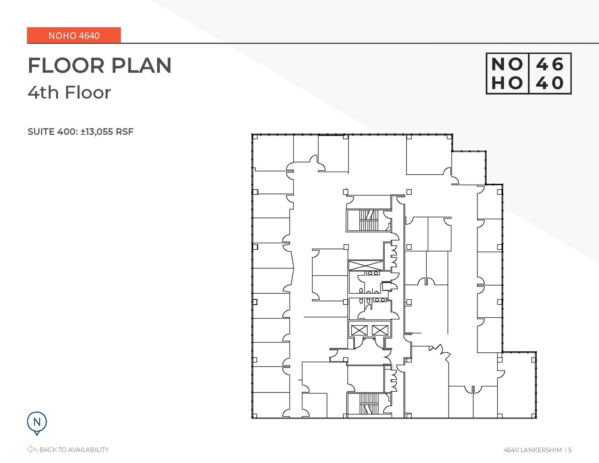 4640 Lankershim Blvd, North Hollywood, CA à louer Plan d’étage– Image 1 sur 1