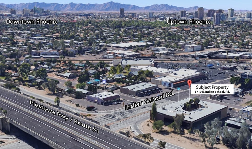 1710 E Indian School Rd, Phoenix, AZ à louer - Photo de l’immeuble – Image 3 sur 39