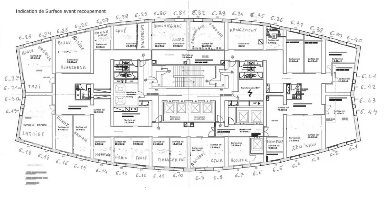 1 Place Du Sud, Puteaux, HDS 92800 -  -  - Plan d’étage - Image 1 of 5