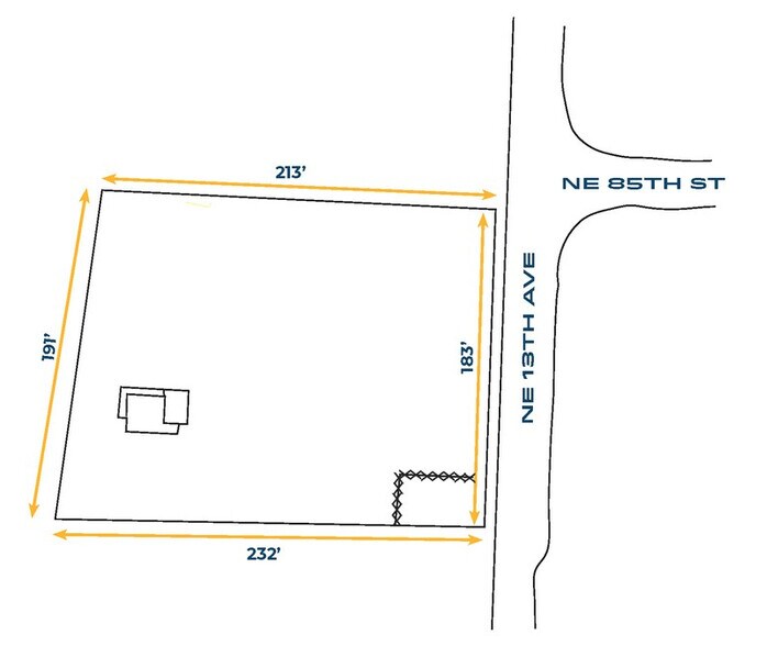 8406 NE 13th Ave, Vancouver, WA à vendre - Plan de site – Image 2 sur 2