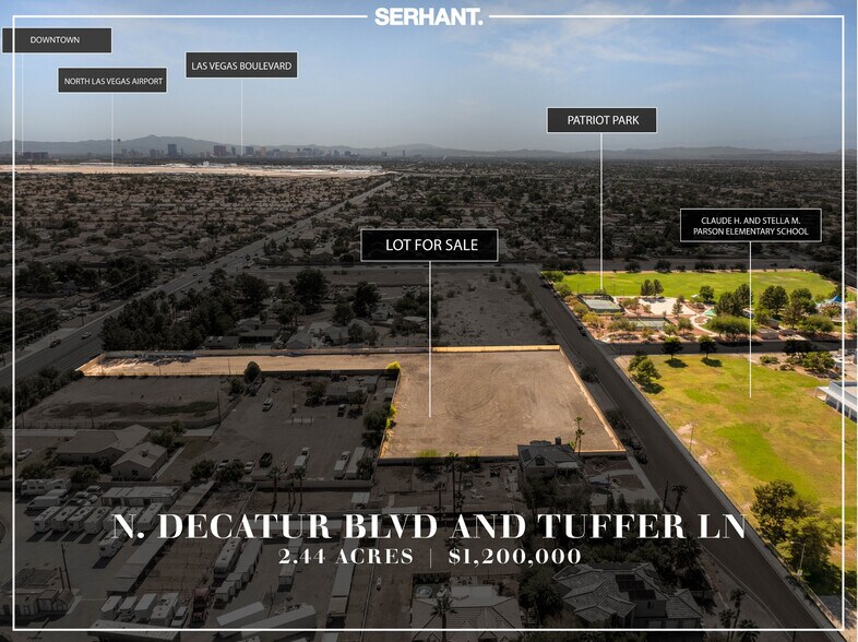 N. Decatur Blvd, Las Vegas, NV à vendre - Aérien – Image 2 sur 11