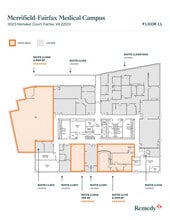 3023 Hamaker Ct, Fairfax, VA à louer Plan d’étage– Image 1 sur 1