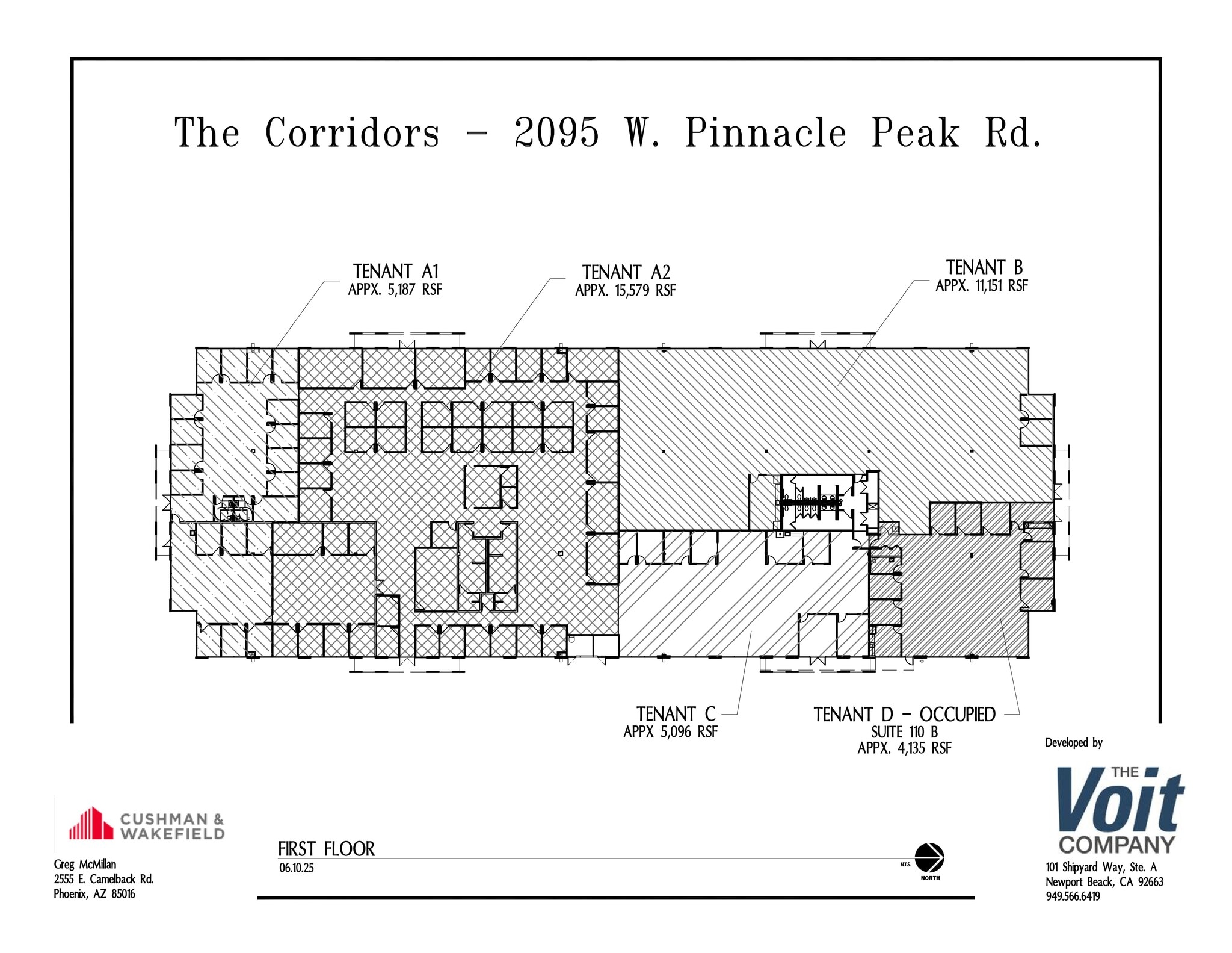2095 W Pinnacle Peak Rd, Phoenix, AZ à louer Plan de site– Image 1 sur 1