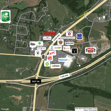 104 Will Walker Ln, Columbia, KY - VUE AÉRIENNE  vue de carte