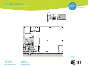 150 N Martingale Rd, Schaumburg, IL à louer Plan d’étage– Image 1 sur 1