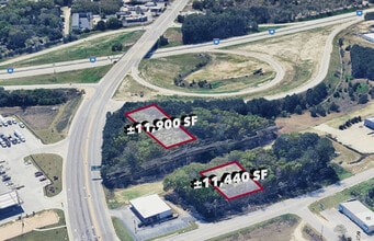 129 Industrial Dr, Lexington, SC - Vue aérienne vue de carte