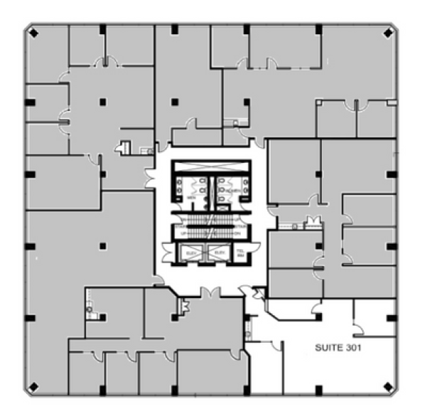 6299 Airport Rd, Mississauga, ON à louer Plan d’étage– Image 1 sur 1