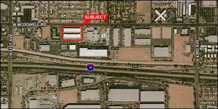 4845 W McDowell Rd, Phoenix, AZ - VUE AÉRIENNE  vue de carte - Image1