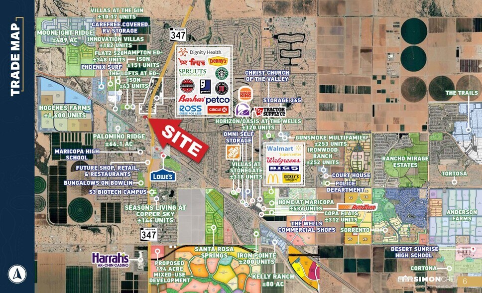 44765 W Hathaway Ave, Maricopa, AZ à vendre - Aérien – Image 2 sur 3