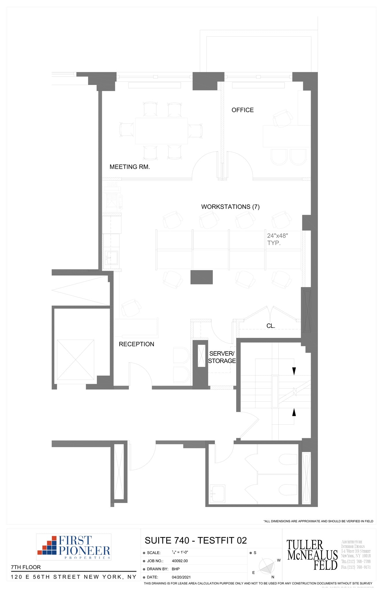 120 E 56th St, New York, NY à louer Plan de site– Image 1 sur 6