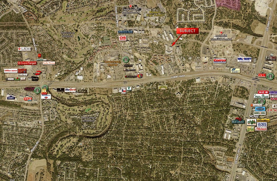700 E Sonterra Blvd, San Antonio, TX à louer - Aérien – Image 2 sur 3