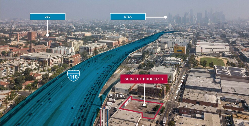 3801 S Grand Ave, Los Angeles, CA à louer - Photo de l’immeuble – Image 3 sur 3