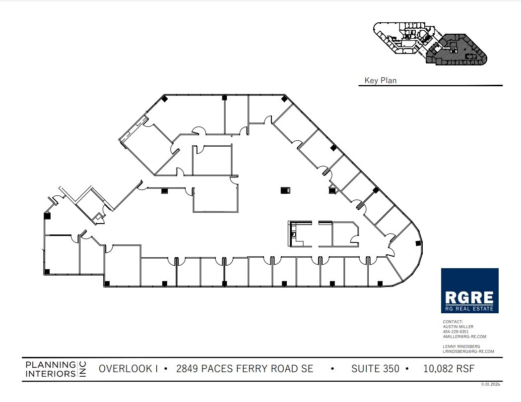 2849 Paces Ferry Rd SE, Atlanta, GA à louer Plan d’étage– Image 1 sur 1