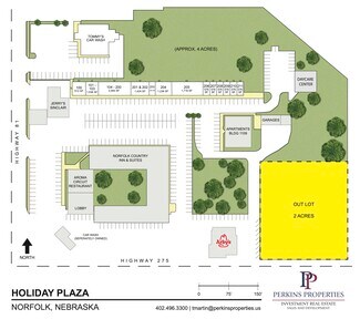 Plus de détails pour 1200 W Omaha Ave, Norfolk, NE - Terrain à louer