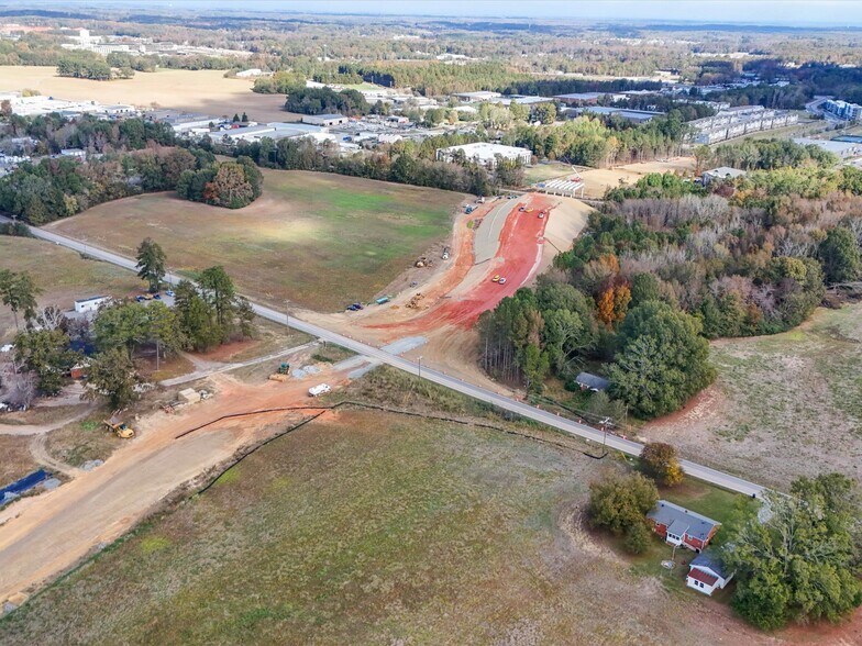 0 Gribble Rd, Indian Trail, NC à vendre - Aérien – Image 3 sur 4
