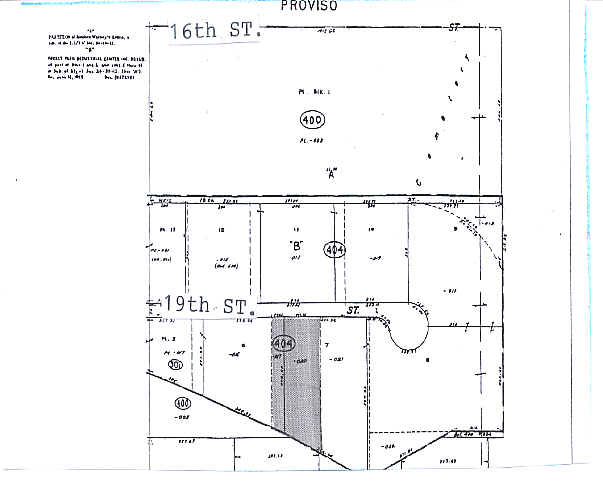 7526 Industrial Dr, Forest Park, IL à louer - Plan cadastral – Image 3 sur 4
