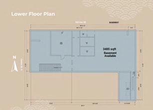 103 3rd Ave SE, Calgary, AB à louer Plan d’étage– Image 1 sur 1