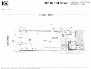 347 Hoyt St, Brooklyn, NY à louer Plan d’étage– Image 2 sur 3