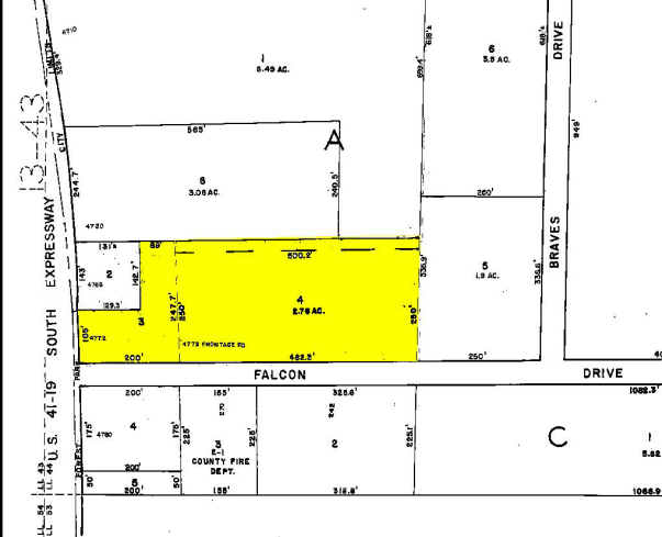 241 Falcon Dr, Forest Park, GA à vendre - Plan cadastral – Image 2 sur 8