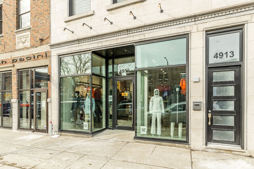 4913-4925 Rue Sherbrooke W, Westmount, QC à louer - Photo de l’immeuble – Image 3 sur 4