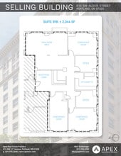 610 SW Alder St, Portland, OR à louer Plan d’étage– Image 1 sur 1
