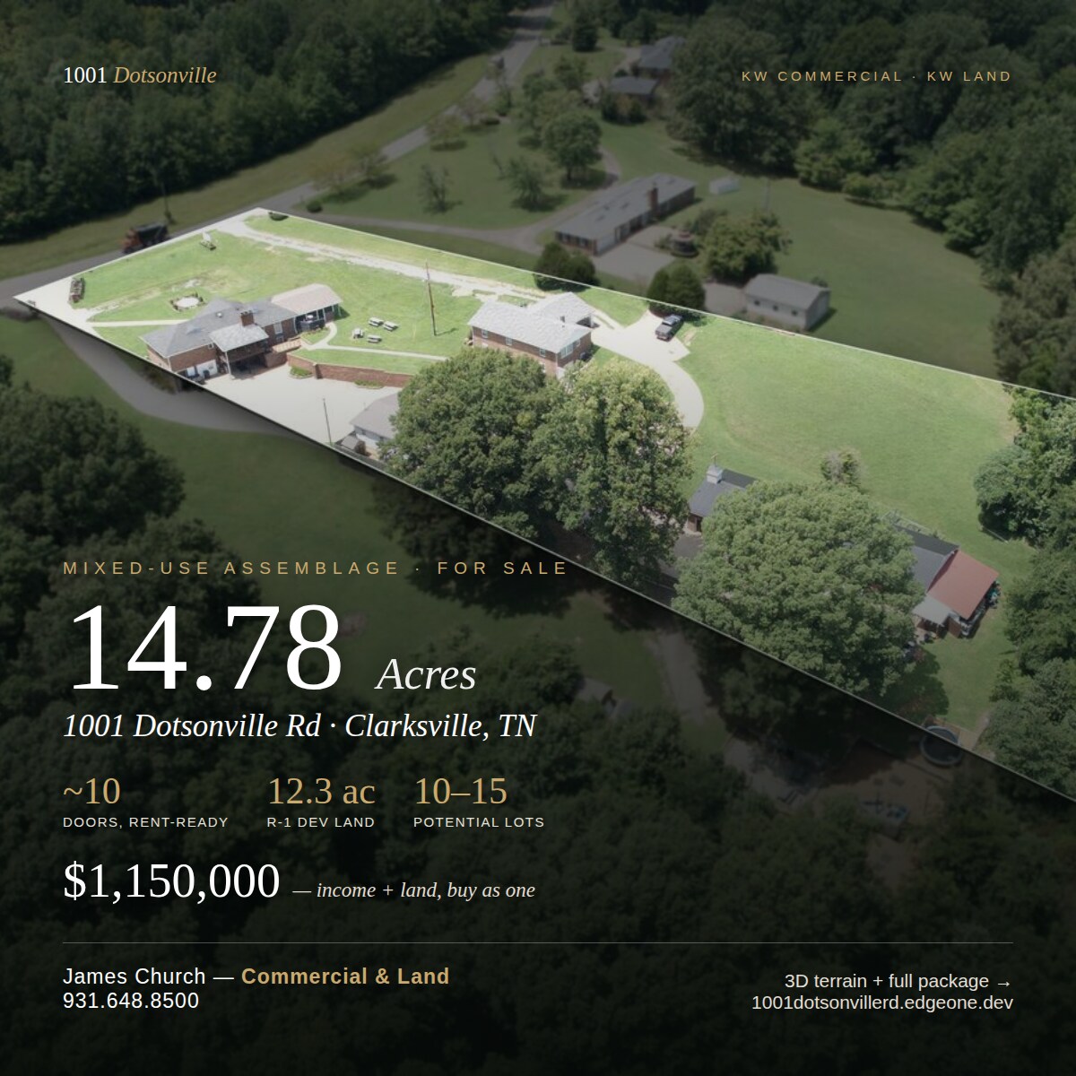 1001 Dotsonville Rd, Clarksville, TN à vendre Photo principale– Image 1 sur 8