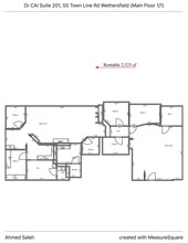 55 Town Line Rd, Wethersfield, CT à louer Plan de site– Image 2 sur 2