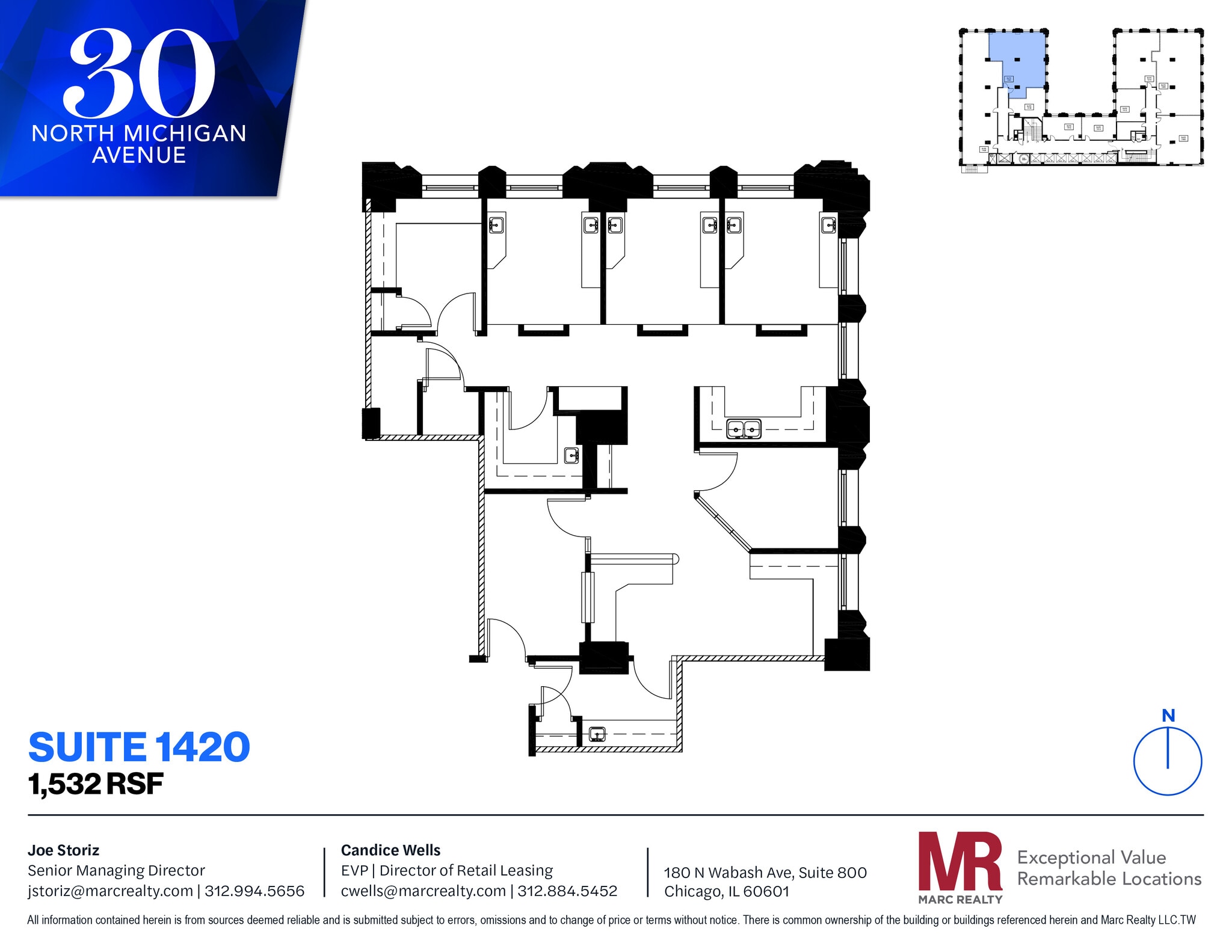 30 N Michigan Ave, Chicago, IL à louer Photo intérieure– Image 1 sur 1