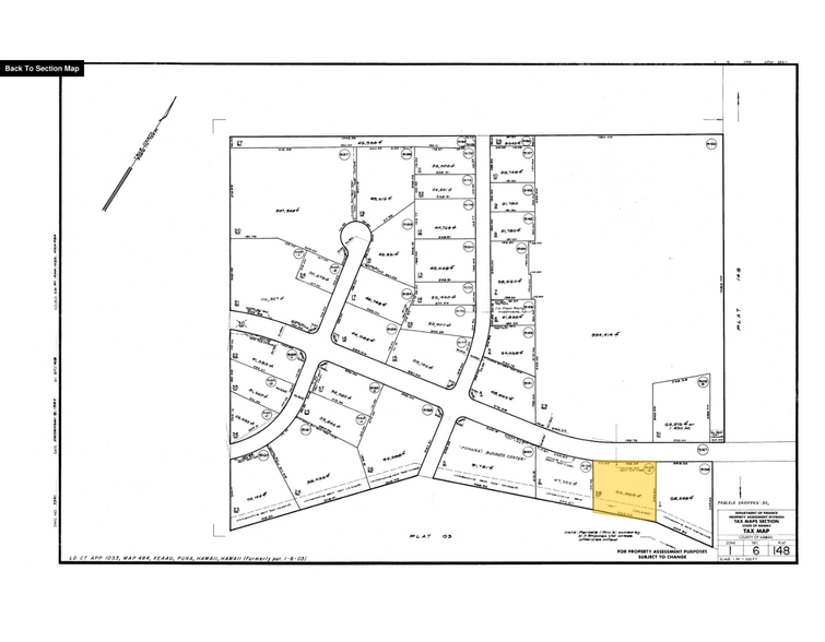 16-625 Kipimana Street, Keaau, HI à vendre - Plan cadastral – Image 2 sur 2