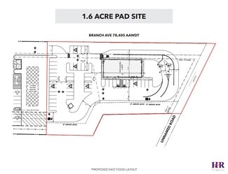 Plus de détails pour 7451 Moores Rd, Brandywine, MD - Terrain à louer