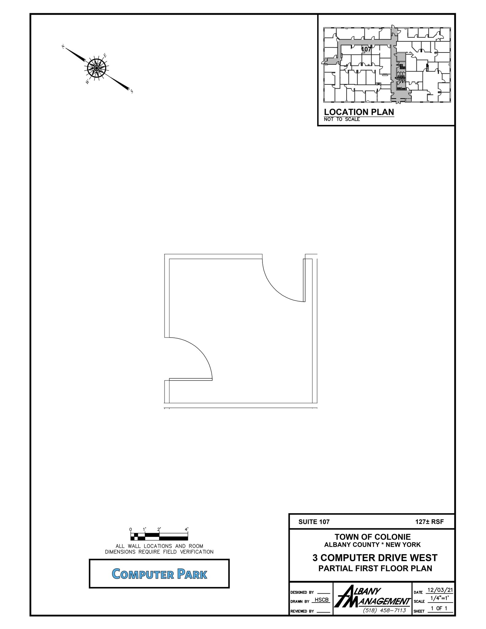2 Computer Dr W, Albany, NY à louer Plan de site– Image 1 sur 1