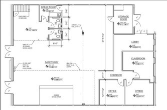 2636 Walnut Hill Ln, Dallas, TX à louer Plan d’étage– Image 2 sur 2