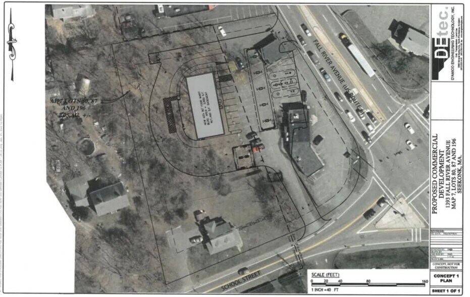 1387 Fall River Ave, Seekonk, MA à vendre - Photo de l’immeuble – Image 3 sur 3