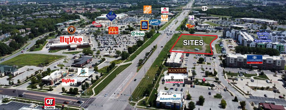 SW 135th St and Antioch Rd, Overland Park, KS à louer - Aérien – Image 2 sur 6