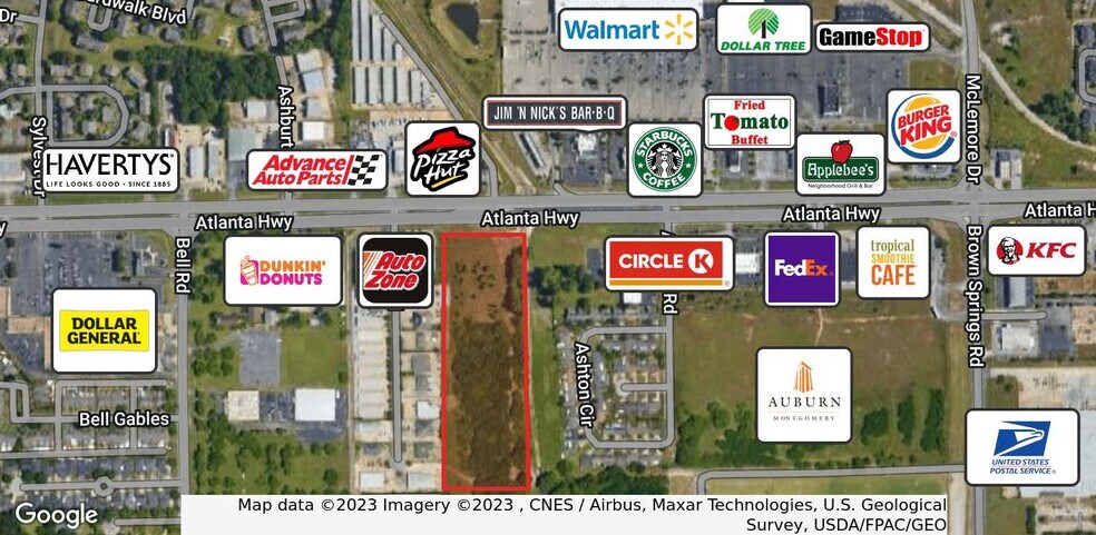 6380 Atlanta Hwy, Montgomery, AL à vendre - Aérien – Image 2 sur 4