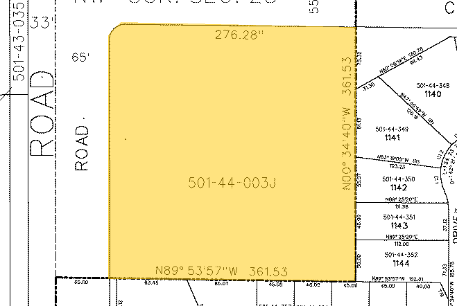 SEC of W Cactus Rd & N Dysart Rd, El Mirage, AZ à louer - Plan cadastral – Image 2 sur 6