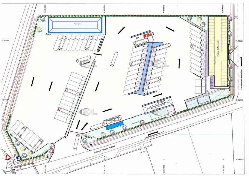 Terrain dans Provins à louer - Plan de site – Image 3 sur 3