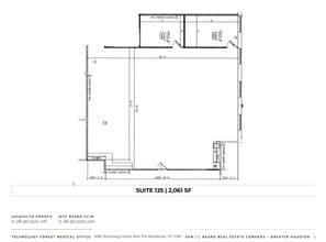 4185 Technology Forest Dr, The Woodlands, TX à louer Plan d’étage– Image 1 sur 1