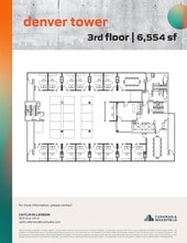 1905 Sherman St, Denver, CO à louer Plan d’étage– Image 1 sur 1