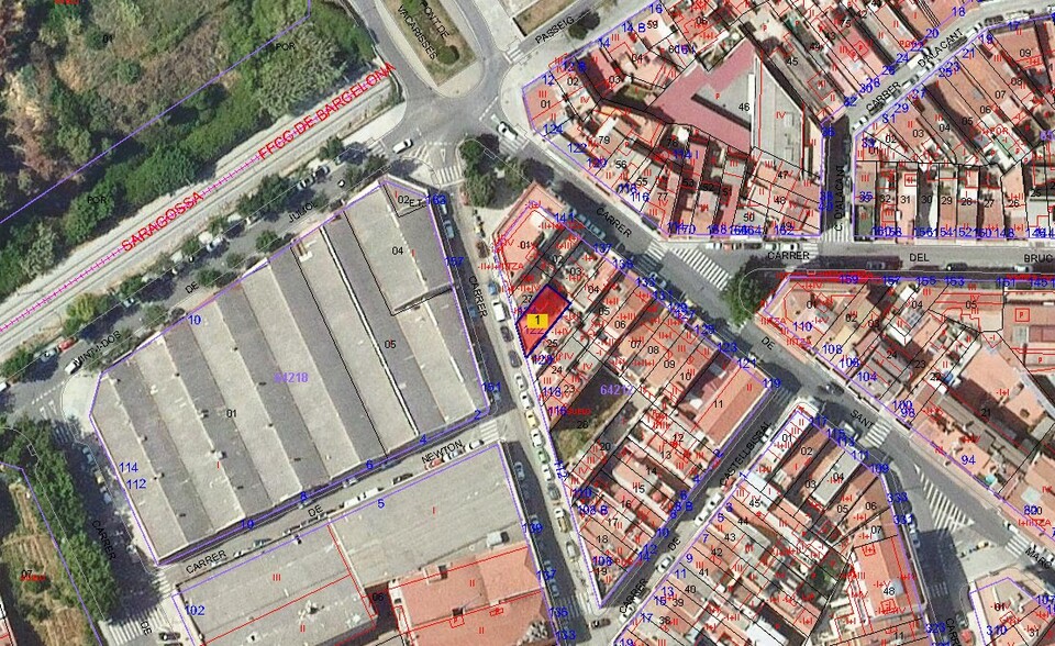 Carrer De Murillo, 122, Terrassa, Barcelona à vendre - Plan d’étage – Image 1 sur 2